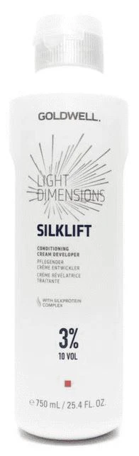 Goldwell Light Dimensions Silklift Conditioning Cream Developer 3% 750ml