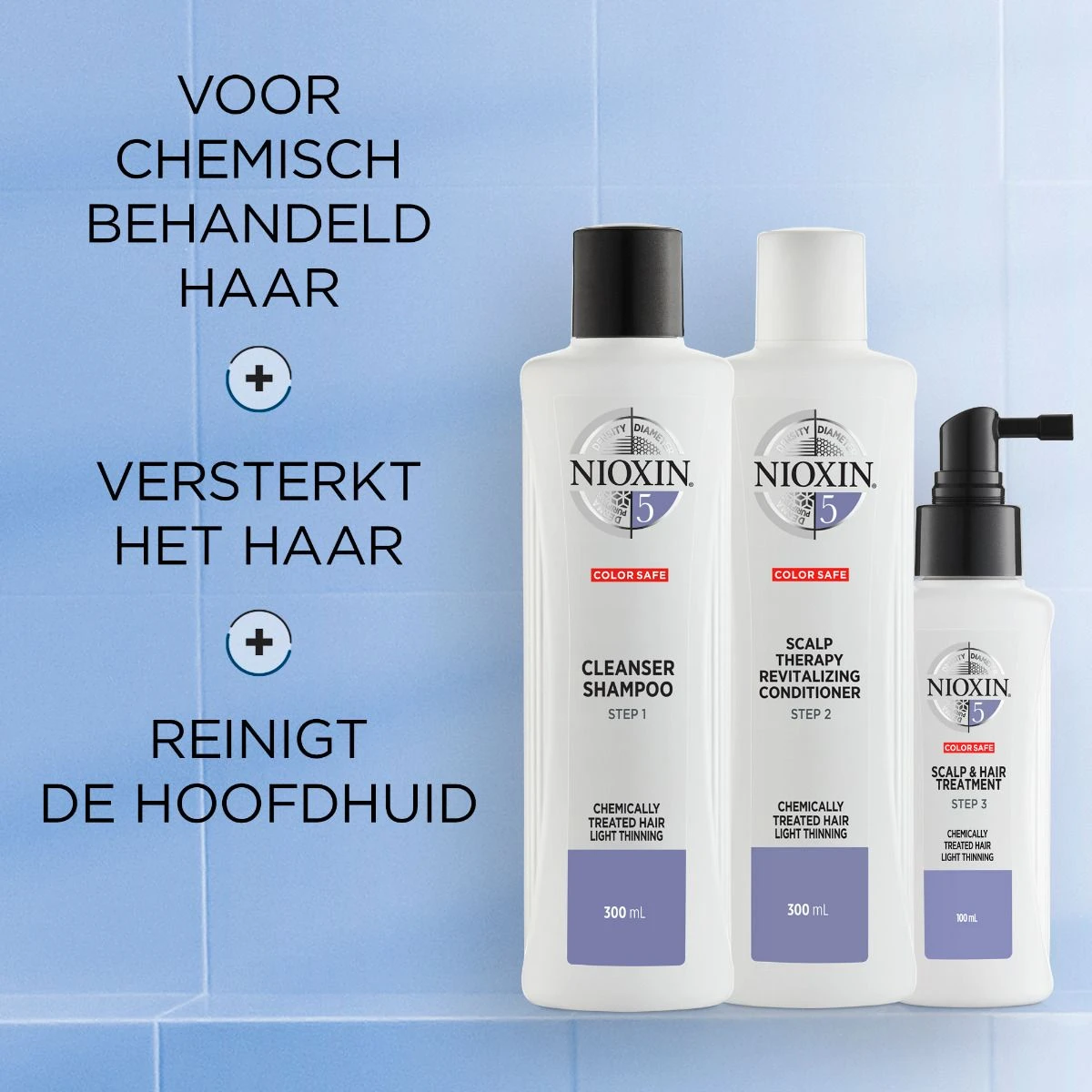 Nioxin 3D Verzorgingssysteem Kit 5 Nioxin 3D Verzorgingssysteem Kit 5 -Winkel Voor Haarverzorgingsproducten 341 02