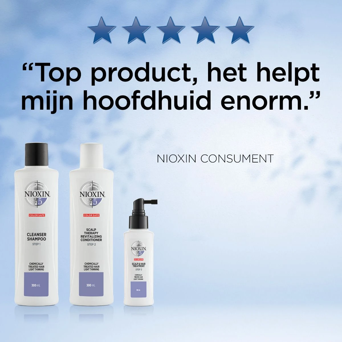 Nioxin 3D Verzorgingssysteem Kit 5 Nioxin 3D Verzorgingssysteem Kit 5 -Winkel Voor Haarverzorgingsproducten 341 06
