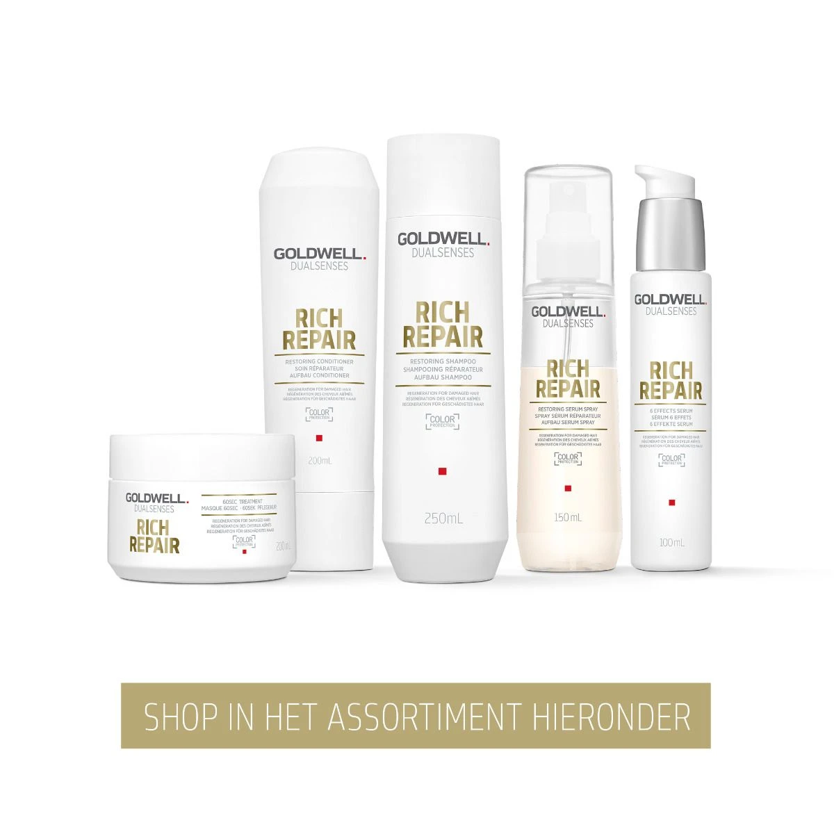 Goldwell Dualsenses Rich Repair 60sec Treatment 200ml Goldwell Dualsenses Rich Repair 60sec Treatment 200ml -Winkel Voor Haarverzorgingsproducten 4021609061397 5 1