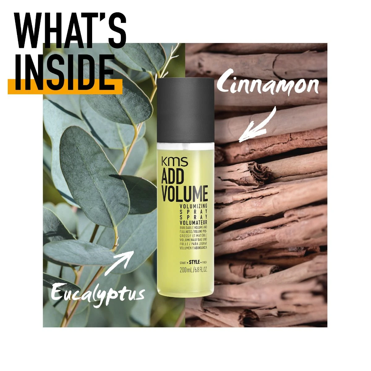 KMS AddVolume Volumizing Spray 200ml KMS AddVolume Volumizing Spray 200ml -Winkel Voor Haarverzorgingsproducten 4044897170206 4