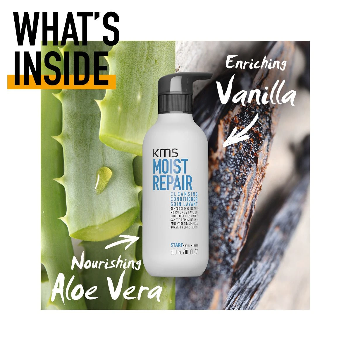 KMS MoistRepair Cleansing Conditioner 300ml KMS MoistRepair Cleansing Conditioner 300ml -Winkel Voor Haarverzorgingsproducten 4044897220246 4