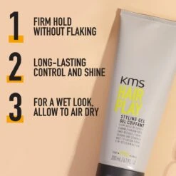 KMS HairPlay Styling Gel 200ml -Winkel Voor Haarverzorgingsproducten 4044897370125 2