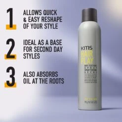 KMS Hairplay Dry Texture Spray 250ml -Winkel Voor Haarverzorgingsproducten 4044897375304 2