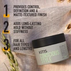 KMS Conscious Style Styling Putty 75ml -Winkel Voor Haarverzorgingsproducten 4044897750224 2