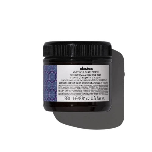 Davines Alchemic Conditioner Silver 250ml Davines Alchemic Conditioner Silver 250ml -Winkel Voor Haarverzorgingsproducten alchemic conditioner silver 250ml removebg preview