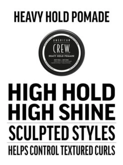 American Crew Heavy Hold Pomade 85gr -Winkel Voor Haarverzorgingsproducten american crew heavy hold pomade 85gr sfeer 2
