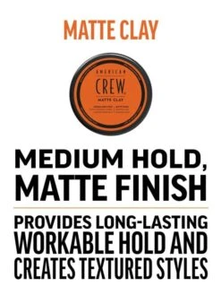 American Crew Matte Clay 85gr -Winkel Voor Haarverzorgingsproducten american crew matte clay 85gr sfeer 3