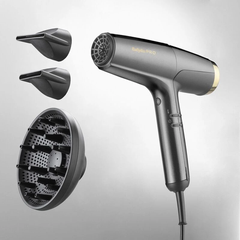 Babyliss PRO Falco Digitale High Speed Föhn Zwart-Goud Babyliss PRO Falco Digitale High Speed Föhn Zwart-Goud -Winkel Voor Haarverzorgingsproducten bab bab8550e 3