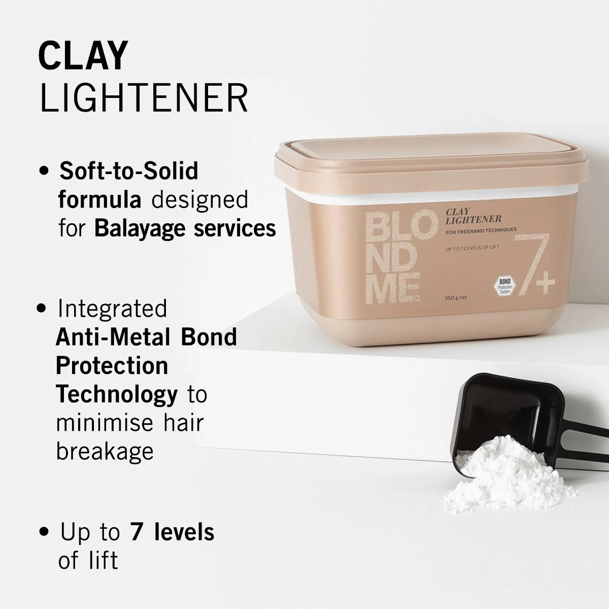 Schwarzkopf Blond Me Clay Lightener 350gr Schwarzkopf Blond Me Clay Lightener 350gr -Winkel Voor Haarverzorgingsproducten blondme clay