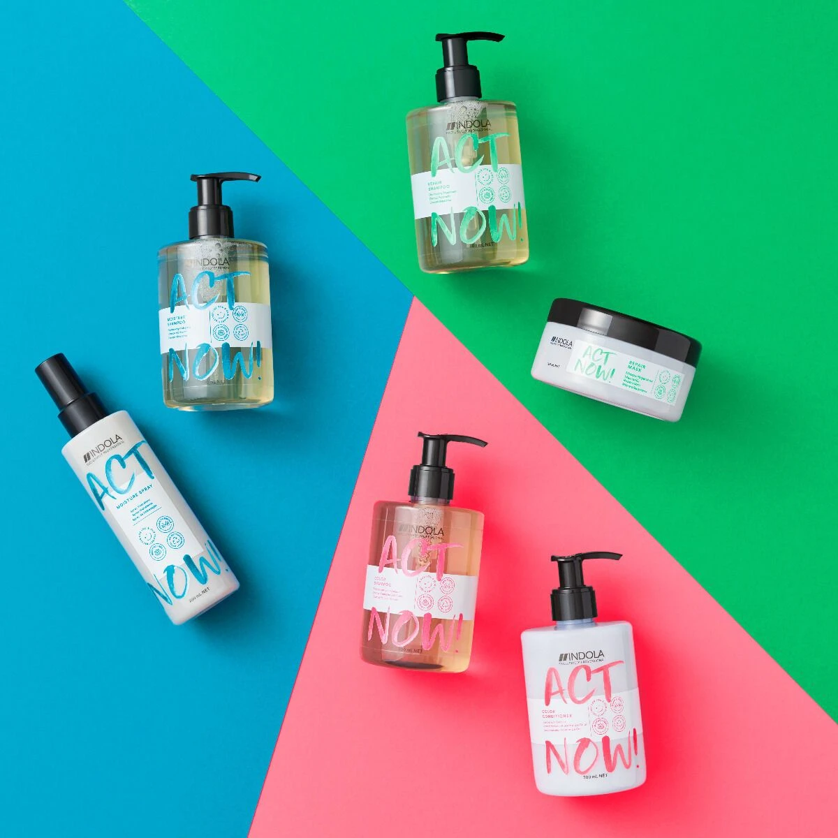 Indola ACT NOW! Color Conditioner 300ml Indola ACT NOW! Color Conditioner 300ml -Winkel Voor Haarverzorgingsproducten bold colour 14 135 1 3