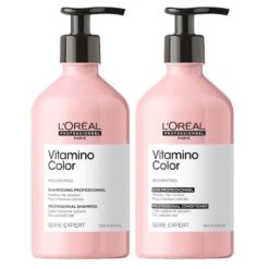 L'Oreal L'Oréal Serie Expert Vitamino Color Shampoo 500ml + Conditioner 500ml