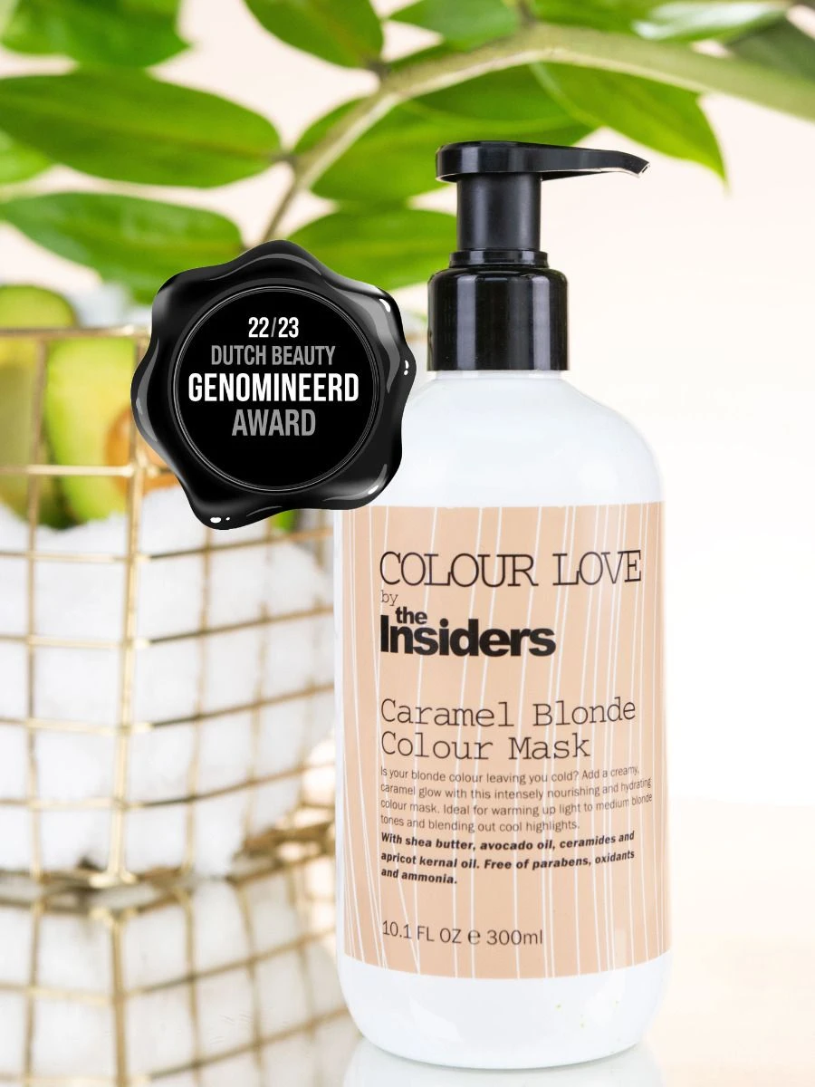 The Insiders Colour Love Caramel Blonde Colour Mask 300ml The Insiders Colour Love Caramel Blonde Colour Mask 300ml -Winkel Voor Haarverzorgingsproducten caramel blonde colour mask