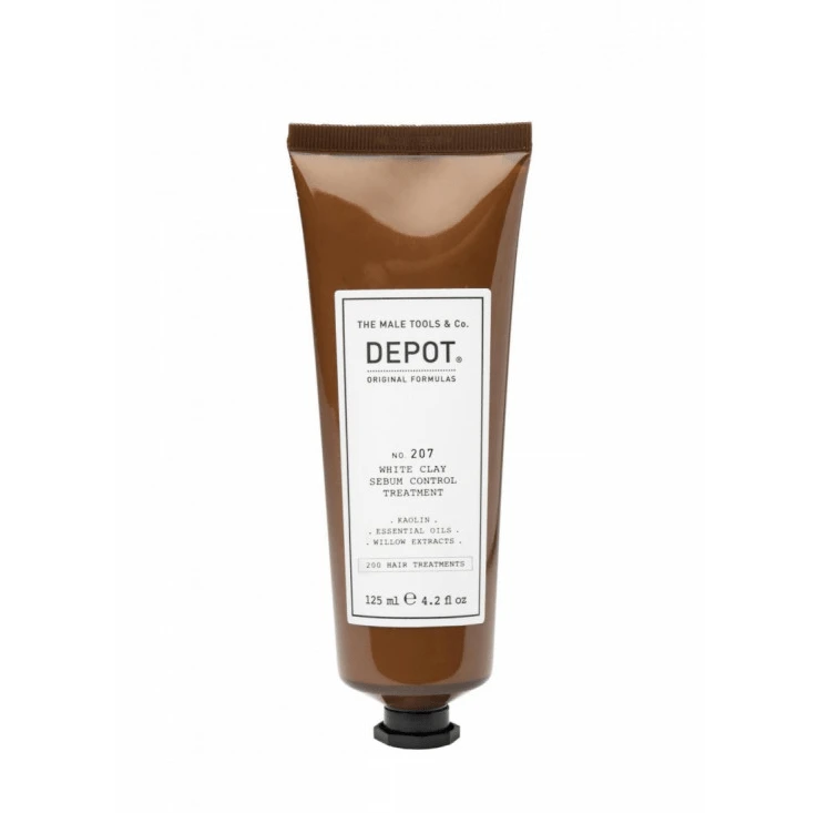 Depot 207 White Clay Sebum Control Treatment 125ml Depot 207 White Clay Sebum Control Treatment 125ml -Winkel Voor Haarverzorgingsproducten depot 207 white clay sebum control treatment 125ml