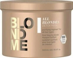 Schwarzkopf Blond Me All Blondes Detox Mask 500ml