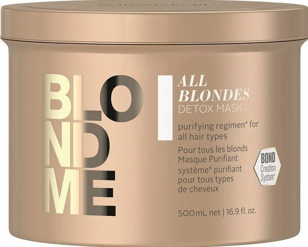 Schwarzkopf Blond Me All Blondes Detox Mask 500ml Schwarzkopf Blond Me All Blondes Detox Mask 500ml -Winkel Voor Haarverzorgingsproducten