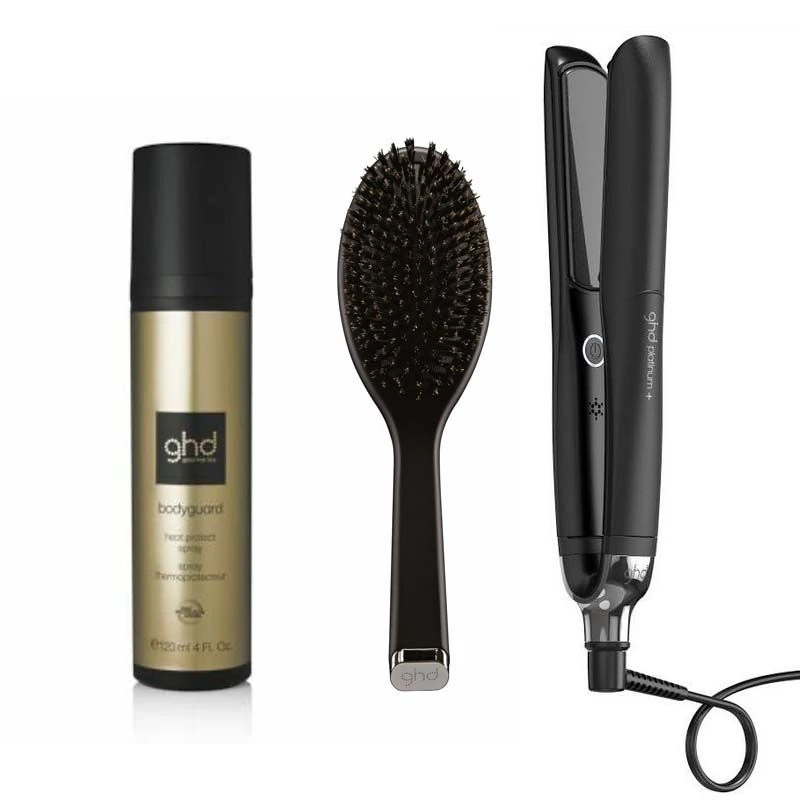 ghd Platinum Stijltang zwart + Styling set Ghd Platinum Stijltang Zwart + Styling Set -Winkel Voor Haarverzorgingsproducten ghd81652417