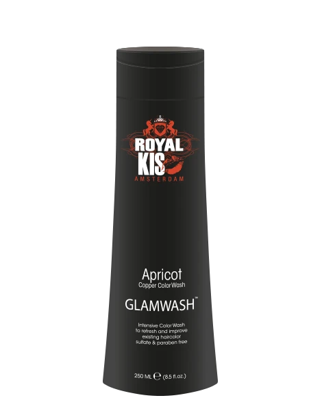 Royal KIS Glam Wash Copper 250ml Royal KIS Glam Wash Copper 250ml -Winkel Voor Haarverzorgingsproducten glamwash apricot