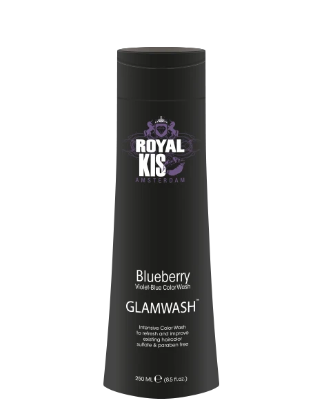 Royal KIS Glam Wash Violet Blue 250ml Royal KIS Glam Wash Violet Blue 250ml -Winkel Voor Haarverzorgingsproducten glamwash blueberry royal kis glam wash blueberry 250ml