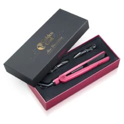 Golden Curl Titanium Straightener The Pink -Winkel Voor Haarverzorgingsproducten goldencurl pink openbox 1800x1800