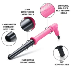 Golden Curl Hair Curler The Pink 2 Golden Curl Hair Curler The Pink -Winkel Voor Haarverzorgingsproducten haircurler thepink3