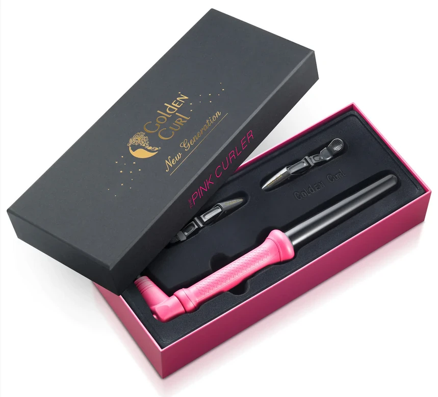Golden Curl Hair Curler The Pink Golden Curl Hair Curler The Pink -Winkel Voor Haarverzorgingsproducten haircurler thepink4