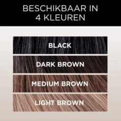 Toppik Colored Thickener Black 144gr -Winkel Voor Haarverzorgingsproducten hairthickener 4kleurennl