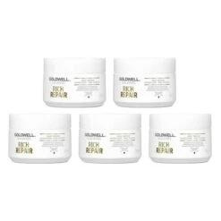 5x Goldwell Dualsenses Rich Repair 60sec Treatment 200ml