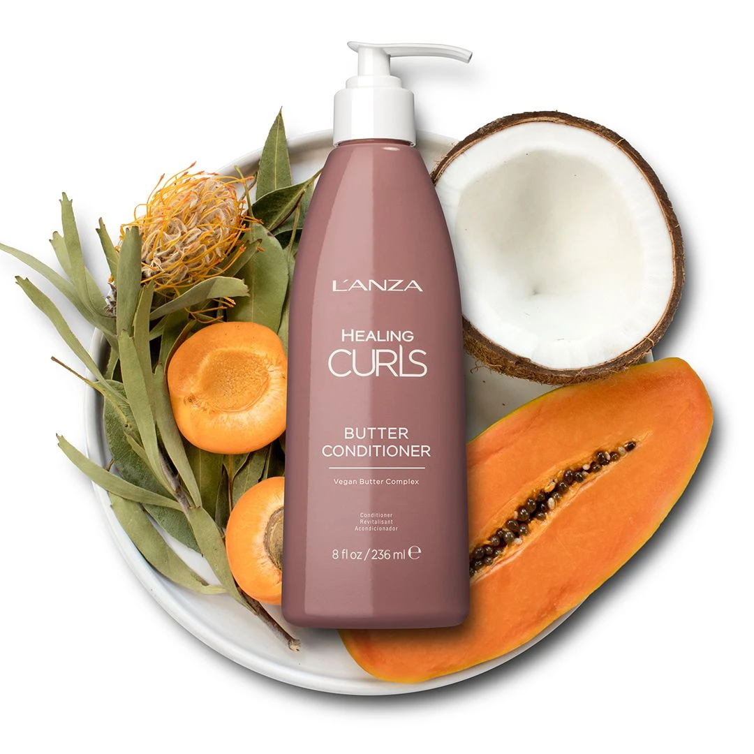 Lanza Healing Curls Butter Conditioner 236ml Lanza Healing Curls Butter Conditioner 236ml -Winkel Voor Haarverzorgingsproducten lnz healingcurls conditioner flatlay22 1080x1080 1
