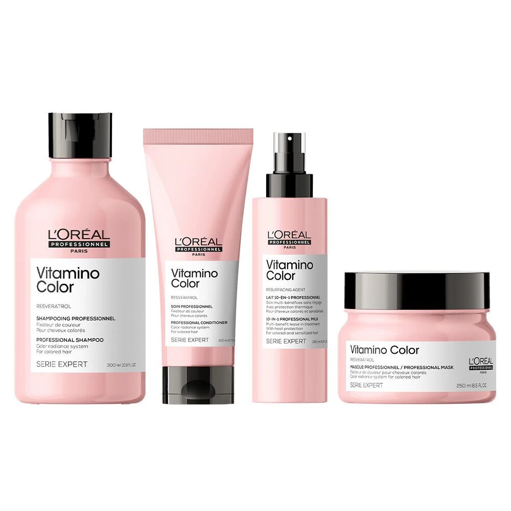 Gekleurd haar pakket L'Oréal Serie Expert Vitamino Color L'Oreal Gekleurd Haar Pakket L'Oréal Serie Expert Vitamino Color -Winkel Voor Haarverzorgingsproducten lore30824001