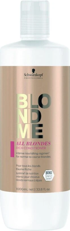 Schwarzkopf Blond Me All Blondes Rich Conditioner 1000ml