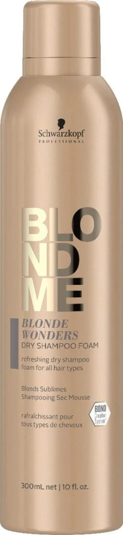 Schwarzkopf Blond Me Blonde Wonders Dry Shampoo Foam 300ml