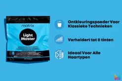Matrix Light Master 8 Levels Low Odor 500ml -Winkel Voor Haarverzorgingsproducten matrix lightmaster 8levels lowodor4