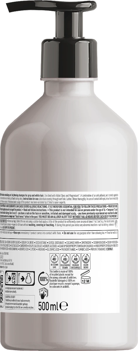 L'Oréal Serie Expert Silver Shampoo 500ml L'Oreal L'Oréal Serie Expert Silver Shampoo 500ml -Winkel Voor Haarverzorgingsproducten