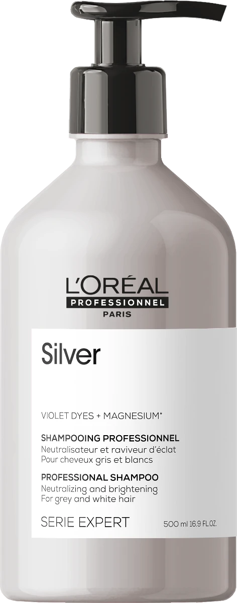 L'Oréal Serie Expert Silver Shampoo 500ml L'Oreal L'Oréal Serie Expert Silver Shampoo 500ml -Winkel Voor Haarverzorgingsproducten