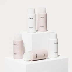 OASE Hair Thickening Shampoo 250ml -Winkel Voor Haarverzorgingsproducten oase hair thickening shampoo 300ml sfeerfoto flessen