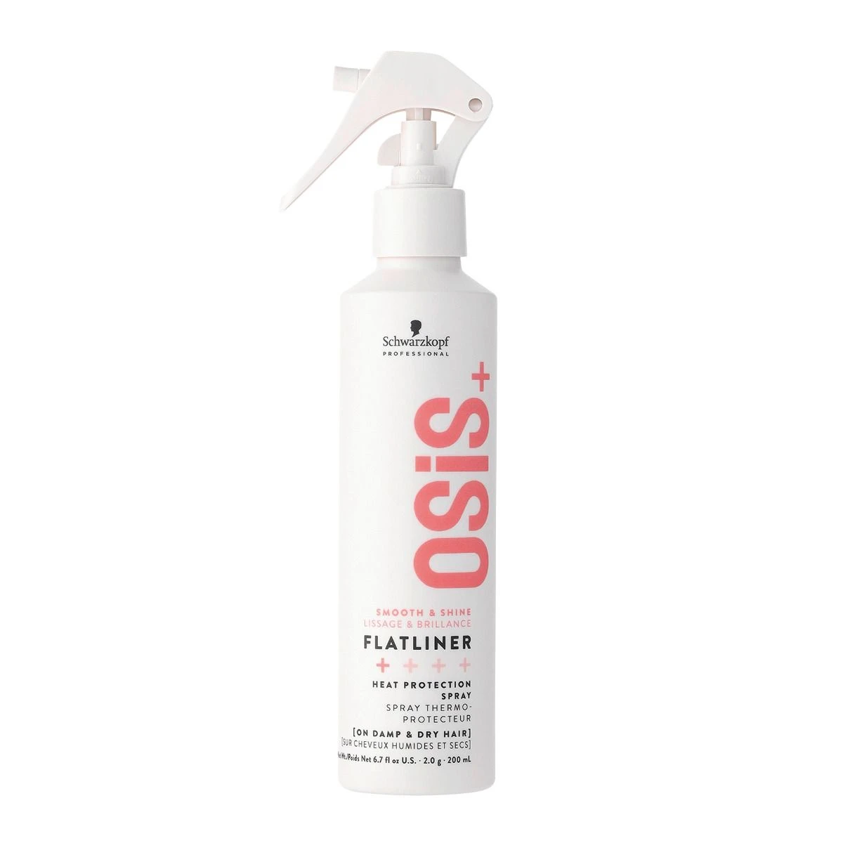 Schwarzkopf OSiS+ Flatliner Heat Protection Spray 200ml Schwarzkopf OSiS+ Flatliner Heat Protection Spray 200ml -Winkel Voor Haarverzorgingsproducten osis smooth