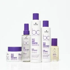 Schwarzkopf BC Frizz Away Smoothing Oil 50ml -Winkel Voor Haarverzorgingsproducten skp bc bonacure pdp frizz away range flatlay 900x900 3