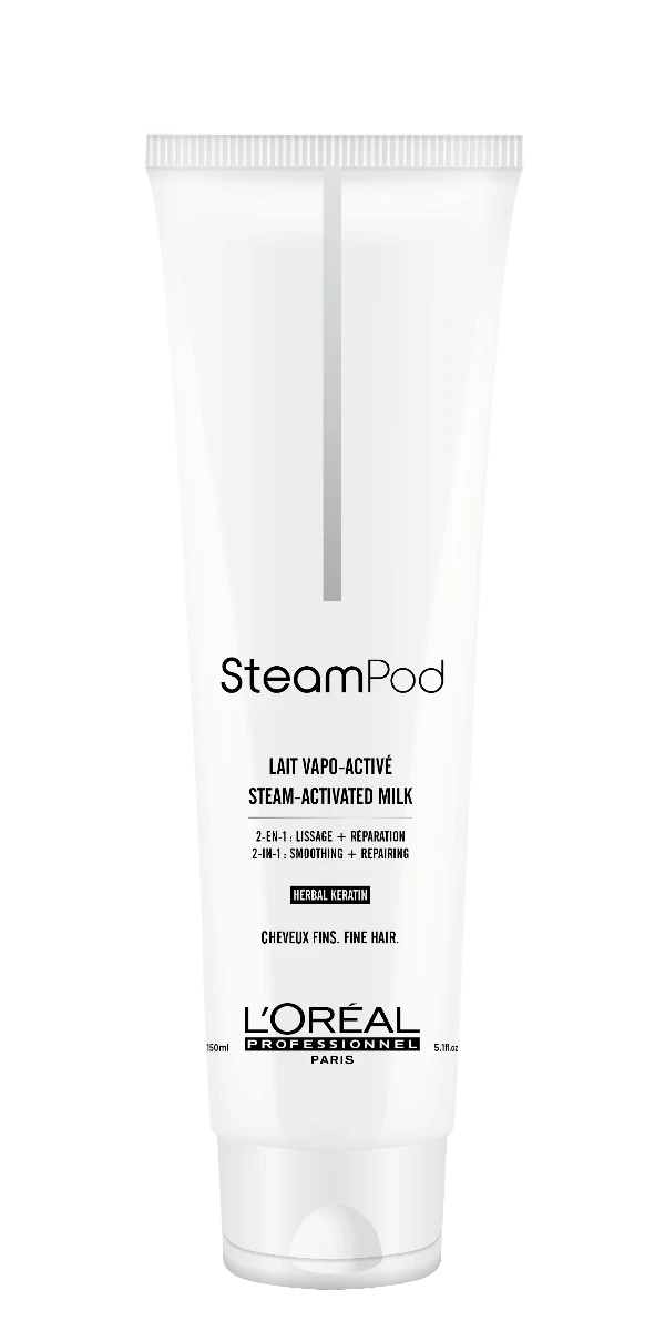 L'Oréal Steampod 3.0 Smoothing Milk - fijn haar 150ml L'Oreal L'Oréal Steampod 3.0 Smoothing Milk - Fijn Haar 150ml -Winkel Voor Haarverzorgingsproducten steampod milk fijn haar