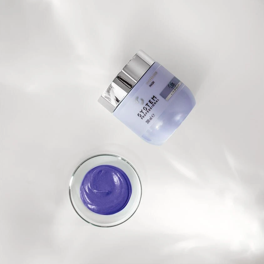 System Professional LuxeBlond Mask 200ml System Professional LuxeBlond Mask 200ml -Winkel Voor Haarverzorgingsproducten system professonal luxeblond mask texture lifestyle d2