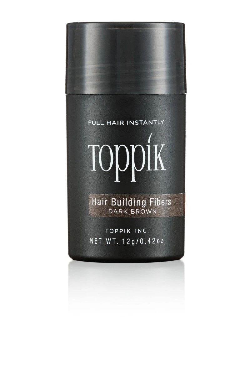 Toppik Hair Building Fibers Dark Brown 12gr Toppik Hair Building Fibers Dark Brown 12gr -Winkel Voor Haarverzorgingsproducten t 12g fibers dkbrn 1