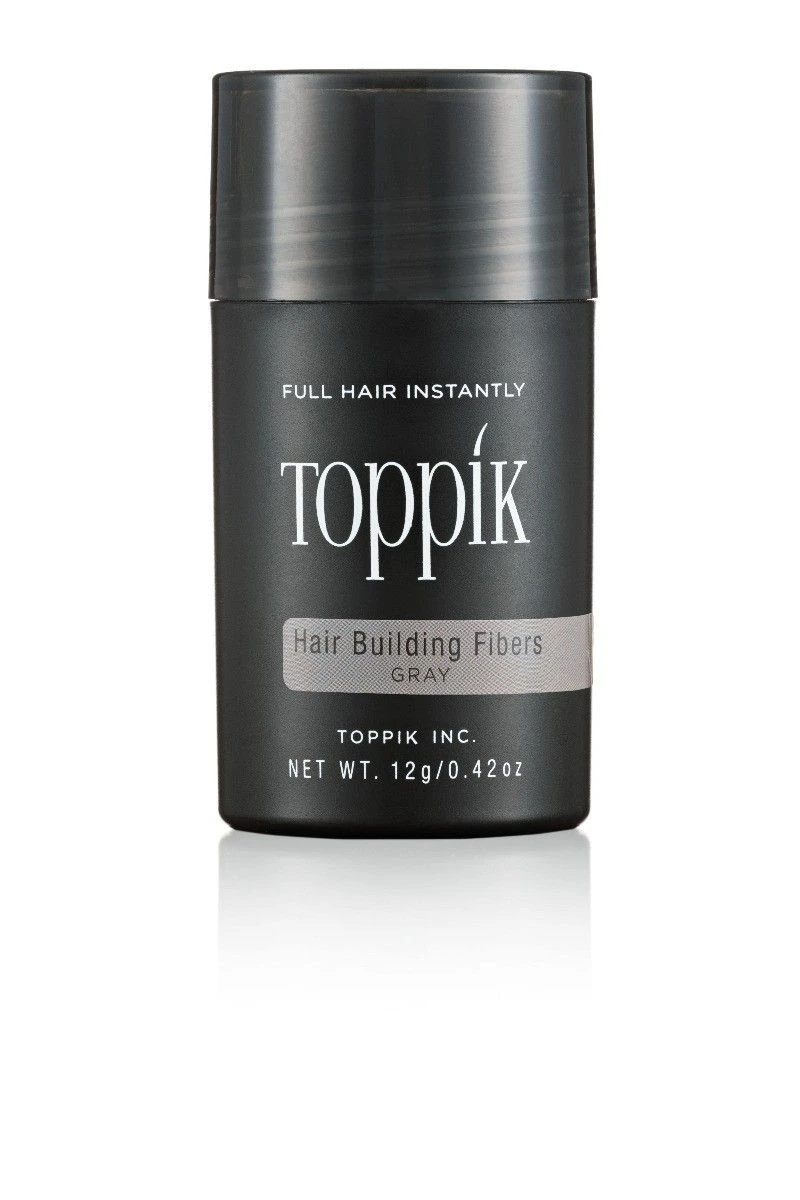 Toppik Hair Building Fibers Gray 12gr Toppik Hair Building Fibers Gray 12gr -Winkel Voor Haarverzorgingsproducten t 12g fibers gray