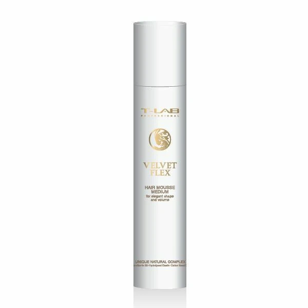 T-Lab Velvet Flex Mousse Medium300ml T-Lab Velvet Flex Mousse Medium300ml -Winkel Voor Haarverzorgingsproducten